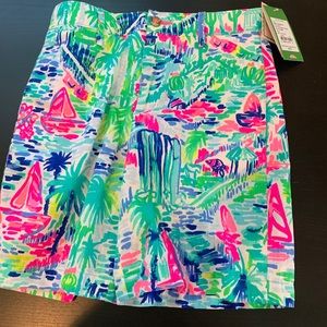 NWT boys Beaumont shorts in salt in the air.